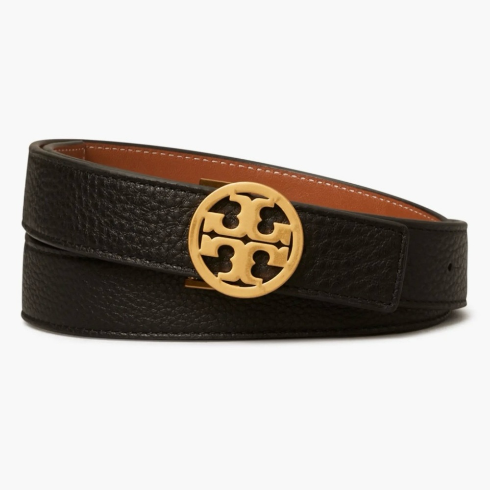 Tory Burch Miller 1-Inch Reversible Logo Belt